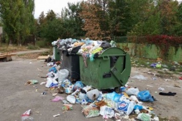 Херсон утопает в мусоре (фото)