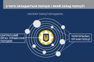 Из чего состоит новая полиция и Черниговская патрульная служба? Инфографика