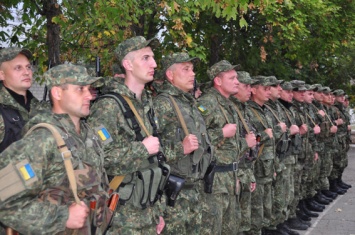 Бойцы спецроты полиции "Николаев" отправились в зону проведения АТО