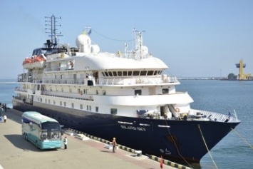 В Одессу прибыл второй круизный лайнер за год (ФОТО)
