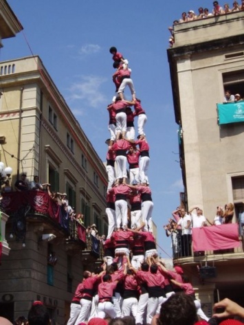 В испанском Таррагоне прошел фестиваль «человеческих замков»