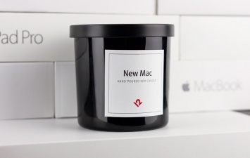 Любите запах новых Mac? В продаже появились свечи с запахом свежераспакованных продуктов Apple