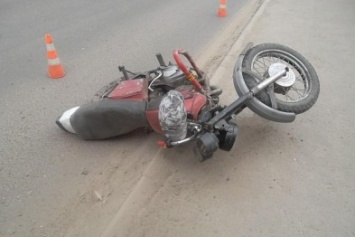 На Кировоградщине мужчина упал с мотоцикла
