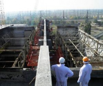 Украинские строители завершили свою часть работ по строительству нового укрытия на ЧАЭС