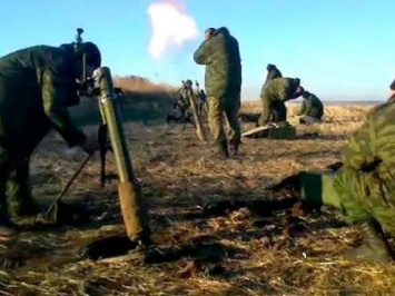 Штаб: боевики на Луганщине применили 120 миллиметровые минометы