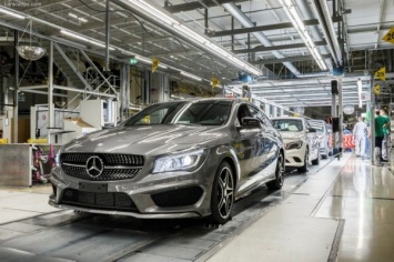 В Подмосковье начнется производство пяти моделей Mercedes-Benz