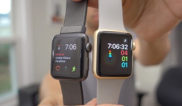 Apple Watch Series 1 не уступают по производительности Series 2 [видео]