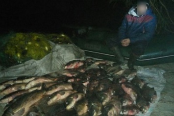 На Полтавщине два браконьера выловили более 100 кг рыбы на территории государственного заказника (ФОТО)
