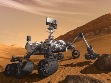 Марсоход Curiosity сделал снимок "Останцев Мюррея" на Марсе