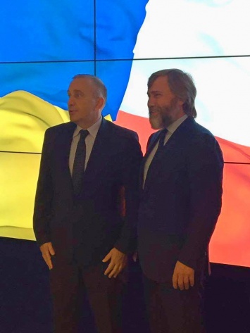 Вадим Новинский встретился с лидером польской оппозиции Гжегожем Схетыной