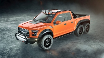 Hennessey VelociRaptor 6х6: шестиколесный монстр на базе Ford F-150 за $300 тысяч