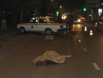 Насмерть сбит пешеход на ул.Ломоносова