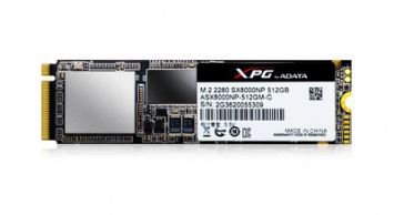 ADATA представляет XPG SX8000 - SSD для геймеров