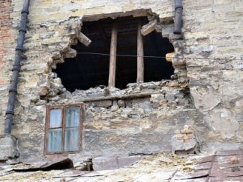 В Одессе произошел обвал стены жилого дома