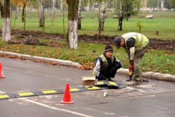 Самый прославленный перекресток Покровска (Красноармейска) оборудуют лежачими полицейскими
