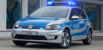 Электрический «Гольф» стал машиной албанской полиции