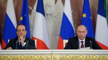 19 октября во Франции Владимир Путин встретится с Франсуа Олландом