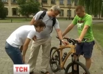 Деревянные велосипеды - уникальный товар от украинского производителя