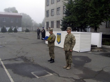 В Терновском районе провели митинг, посвященный освобождению военнослужащих (фото)