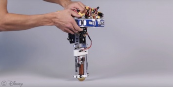 Инженеры Disney создали одноногого скачущего робота