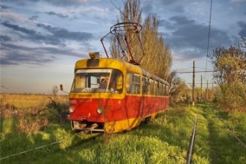 На затопленной Пересыпи в Одессе остановились трамваи
