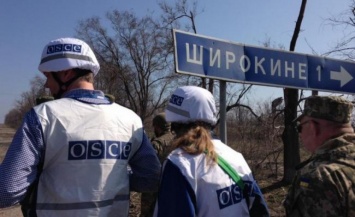 Вооруженные боевики на шахте "Октябрьская" не допустили наблюдателей ОБСЕ к их камере