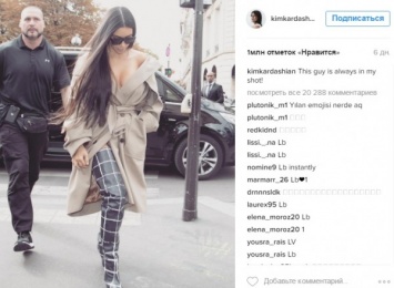 Ким Кардашьян после ограбления перестала вести профиль в Instagram