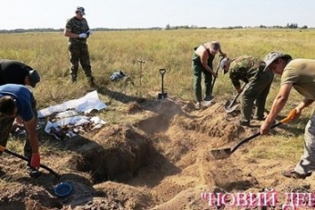 На Херсонщине обнаружено захоронение солдата Красной армии времен Второй мировой войны