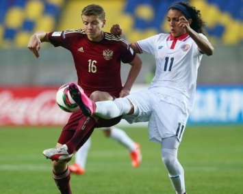 Сборная России проиграла в товарищеском матче команде Коста-Рики