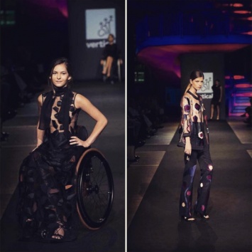 Девушки на колясках стали участницами показа мод в Милане