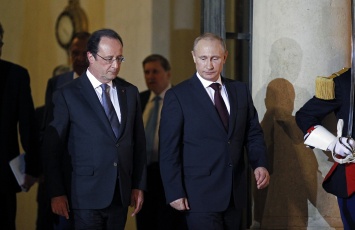 В России отрегировали на слова Олланда о сомнениях в целесообразности встречи с Путиным