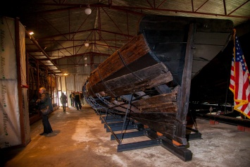 Запорожцы смогут полюбоваться отреставрированными старинными кораблями