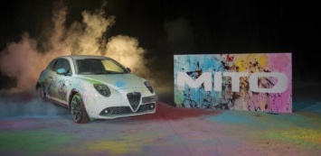 Хэтчбек Alfa Romeo MiTo нарисовал картину