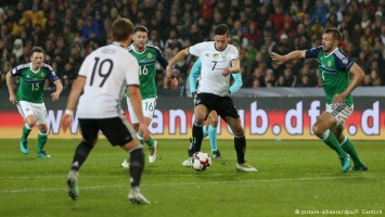 Сборная Германии обыграла Северную Ирландию в отборочном матче ЧМ-2018