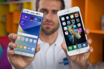 Недовольные пользователи Galaxy Note 7 массово переходят с Android на iPhone