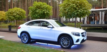 Mercedes-Benz GLC Coupe дебютировал в Украине