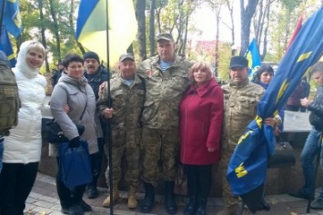 Делегация бердянцев приняла участи в марше по Киеву