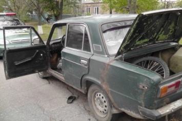 На Кировоградщине обнаружили угнанный автомобиль. ФОТО