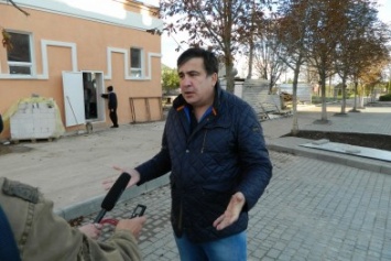 Саакашвили внезапно нагрянул в Черноморск (Фото+Видео)
