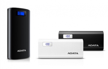ADATA представляет внешние аккумуляторы P20000D и P12500D