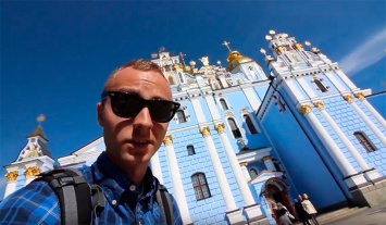 Американский видеоблогер снял экскурсию по столице Украины