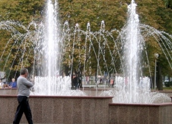 Центральный фонтан Кременчуга законсервируют