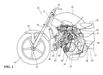 Honda готовится выпустить в свет турбированный мотоцикл
