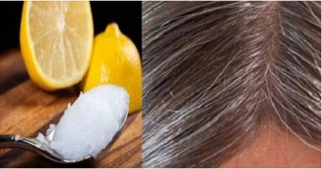Смесь кокосового масла и лимона: Седые волосы обретут свой натуральный цвет!