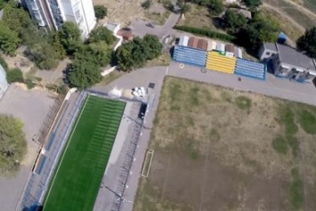 Стадион «Энергия» в Бердянске вскоре преобразится