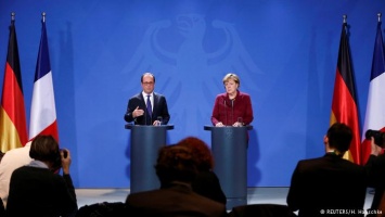 Меркель и Олланд не исключают новых санкций против России