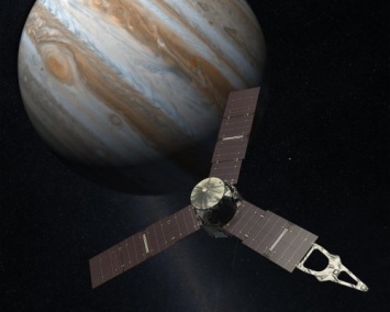 NASA: Зонд Juno «уснул» при сближении с Юпитером