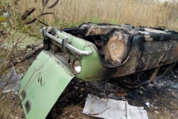 В Днепре сожгли авто, которое находилось в розыске (ФОТО)