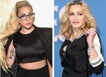 Леди Гага и Мадонна обменялись оскорблениями