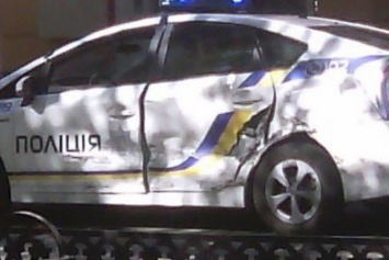 С момента запуска патрульной полиции Полтавы шесть автомобилей попали в ДТП